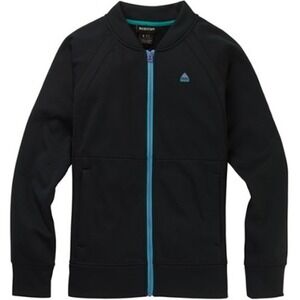 Burton Women's Crown Bonded Full Zip Fleece Jacket Black Large